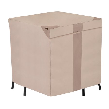 MODERN LEISURE Monterey Patio Bar Table & Chair Set Cover, 66 in. L x 64 in. W x 34 in. H, Beige 2915